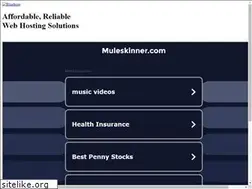 Sites similar to muleskinner.com