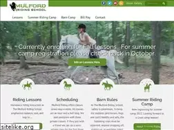 Sites similar to mulfordridingschool.com
