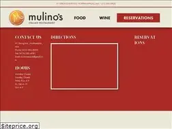 Sites similar to mulinosrestaurant.com
