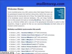 Sites similar to mullenweg.com
