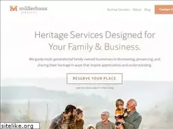 Sites similar to mullerhauslegacy.com