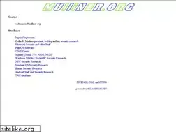 Sites similar to mulliner.org