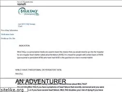 Sites similar to multaq.com