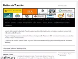 Sites similar to multas-de-transito.com.ar