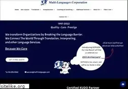 Sites similar to multi-languages.com