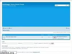 Sites similar to multibaggerpennystocks.in