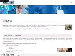 Sites similar to multichemindia.com