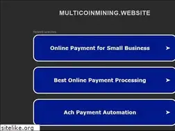 Sites similar to multicoinmining.website