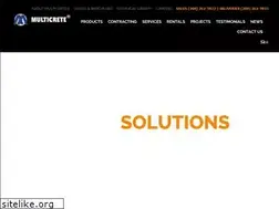 Sites similar to multicretesystems.com