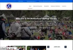 Sites similar to multiculturalheritage.com