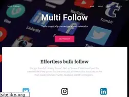 Sites similar to multifollow.com