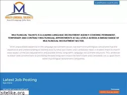 Sites similar to multilingualtalents.com