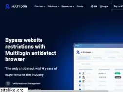 Sites similar to multilogin.com