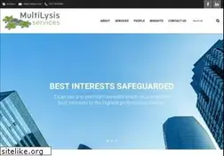 Sites similar to multilysis.com