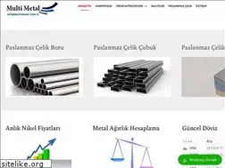 Sites similar to multimetal.com.tr