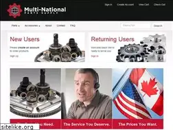 Sites similar to multinationalparts.com