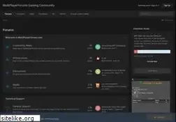 Sites similar to multiplayerforums.com
