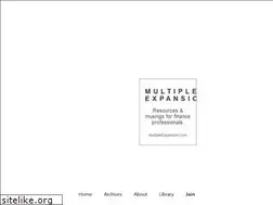 Sites similar to multipleexpansion.com