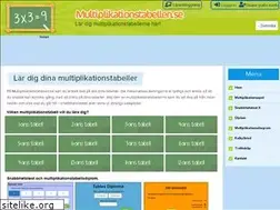 Sites similar to multiplikationstabellen.se
