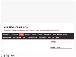 Sites similar to multischolar.com