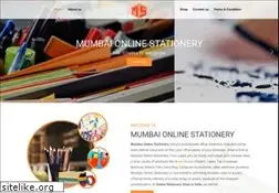 Sites similar to mumbaionlinestationery.com