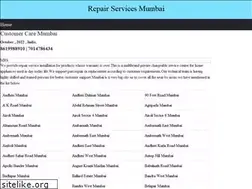 Sites similar to mumbairepairservice.com