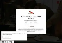 Sites similar to mumm.com