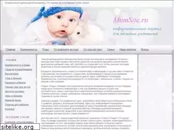 Sites similar to mumsite.ru