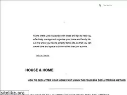Sites similar to mumsmakelists.com