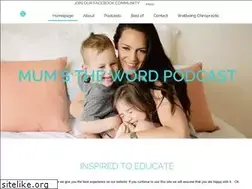 Sites similar to mumsthewordpodcast.com