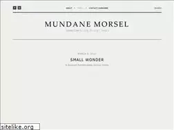 Sites similar to mundanemorsel.com
