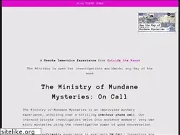 Sites similar to mundanemysteries.com