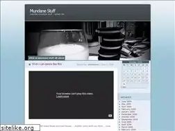 Sites similar to mundanestuff.wordpress.com