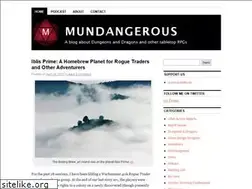 Sites similar to mundangerous.com
