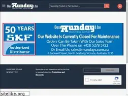 Sites similar to mundays.com.au