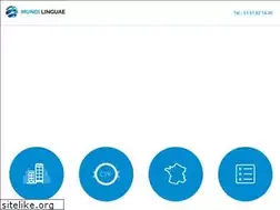 Sites similar to mundilinguae.fr