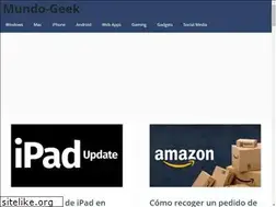 Sites similar to mundo-geek.com