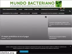 Sites similar to mundobacteriano.com