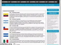 Sites similar to mundoelectoral.com