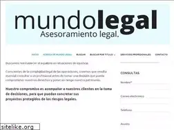 Sites similar to mundolegal.com.ar