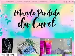 Sites similar to mundoperdidodacarol.com.br