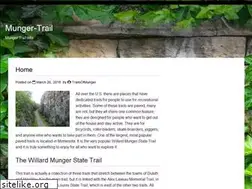 Sites similar to munger-trail.com