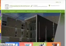 Sites similar to munialtodelcarmen.cl