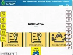 Sites similar to muniatalaya.gob.pe