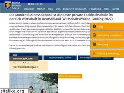 Sites similar to munich-business-school.de