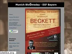 Sites similar to munichbloomsday.de