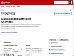 Sites similar to munichorrillos.gob.pe