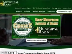 Sites similar to municipalbank.com
