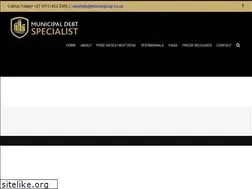 Sites similar to municipaldebt.co.za