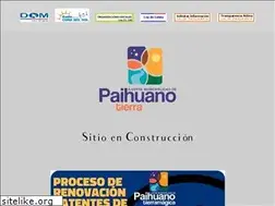 Sites similar to municipalidaddepaihuano.cl